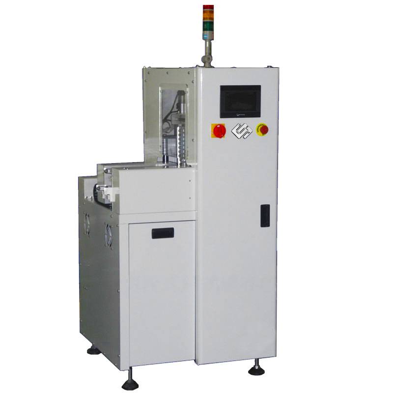 The machine is put after SPI, AOI and used for receiving NG/OK PCB triggered by SPI and AOI for further processing.