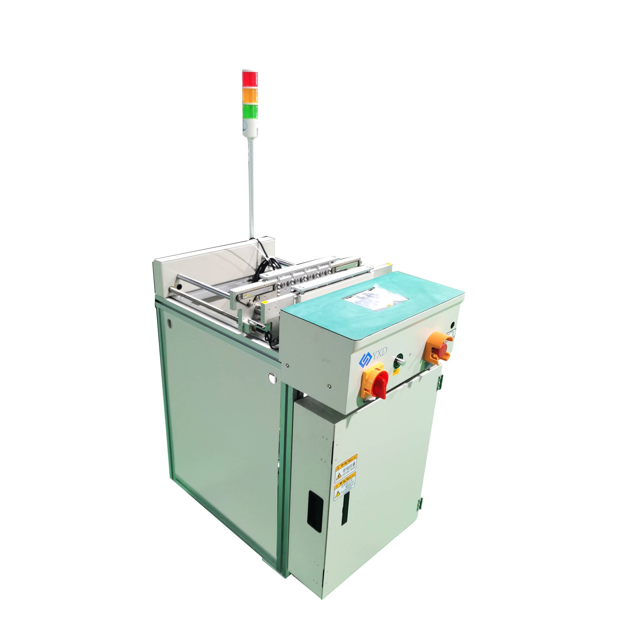 This machine is used for the staging operation of PCB on SMT production line
