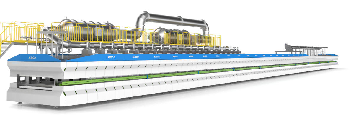KDN-SM/M series roller kiln