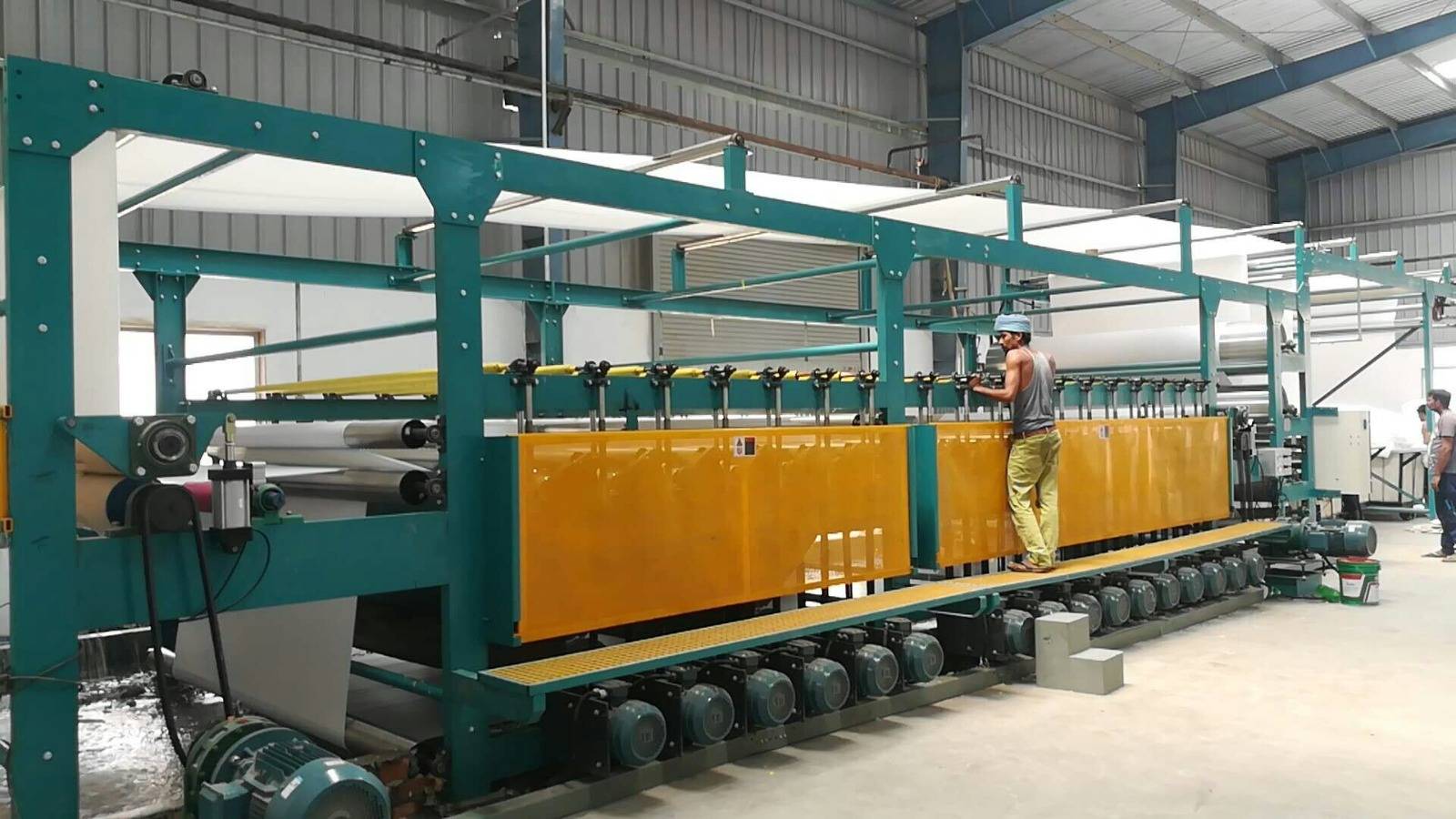 DRY/WET SUEDING MACHINE