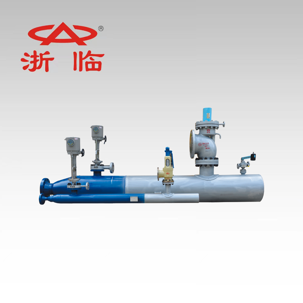 Sub-high pressure temperature and pressure reduction device