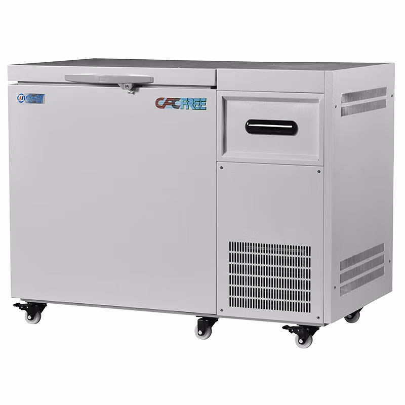 Laboratory special ultra-low temperature freezer -130 degrees horizontal industrial refrigerator -105 degrees 118-105