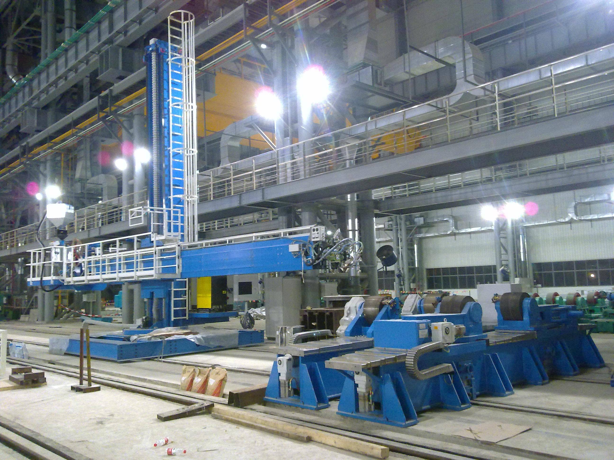 welding manipulator/column & boom /robot
