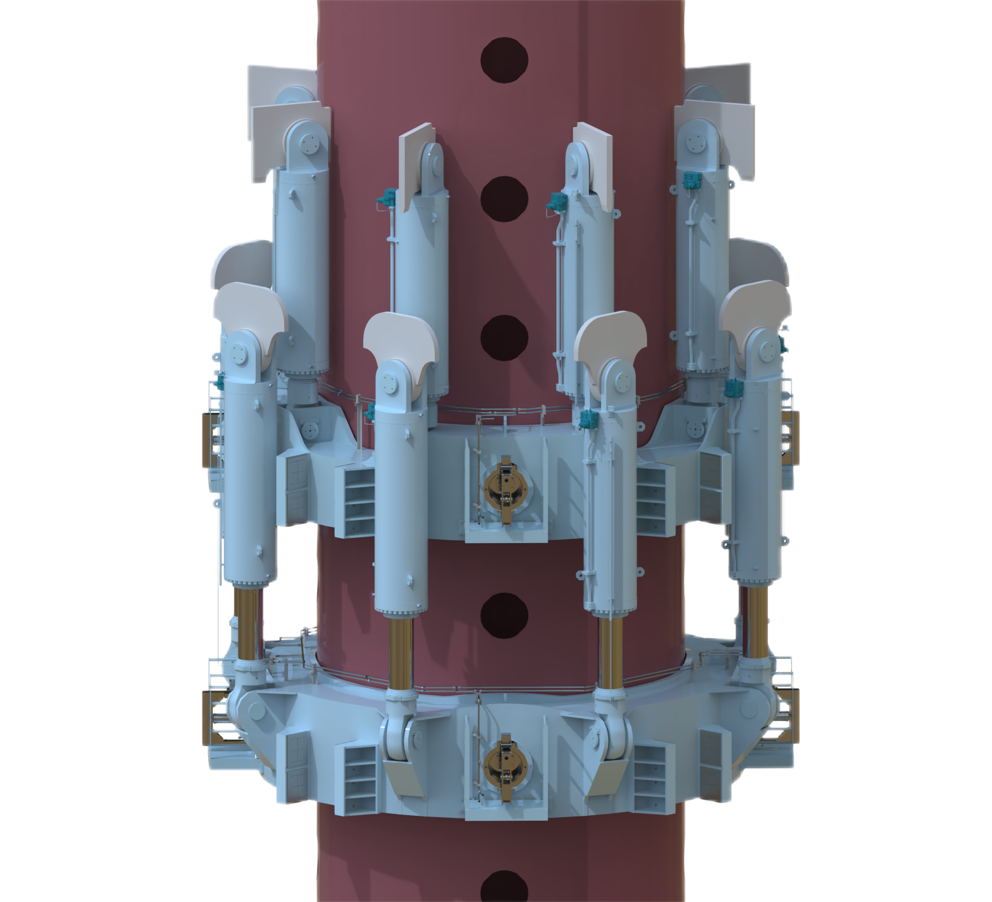 HYDRAULIC DRIVEN RACK & PINION JACKING SYSTEM