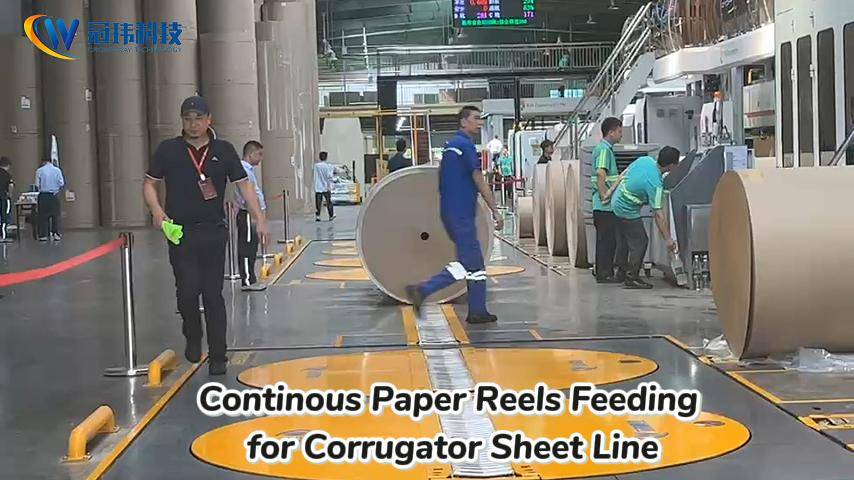 Paper Rolls Conveor 2