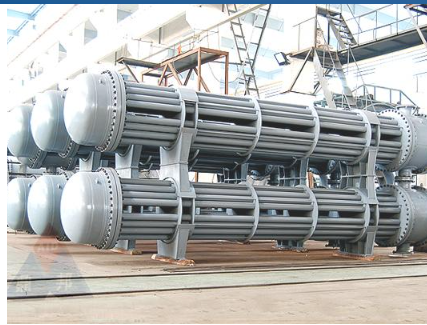 Double tube plate sleeve heat exchanger