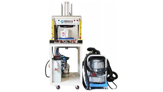 New energy motor shell blowing equipment