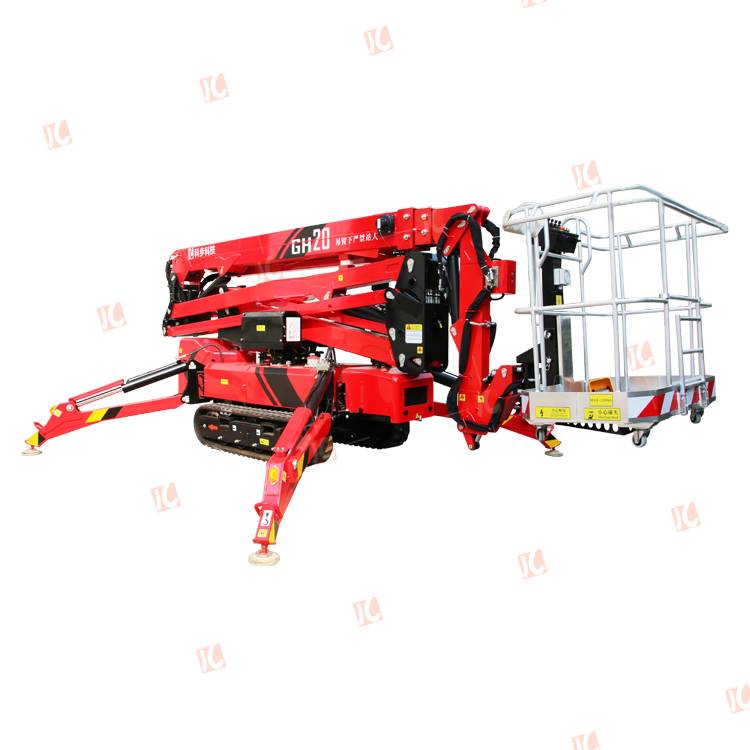 Self-propelled spider lift