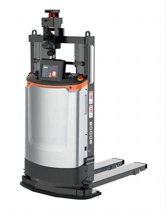 Unmanned forklift truck