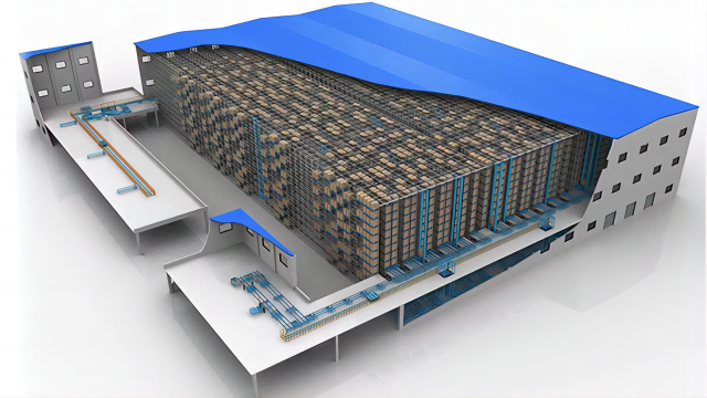 Intelligent storage stacker crane vertical storage system
