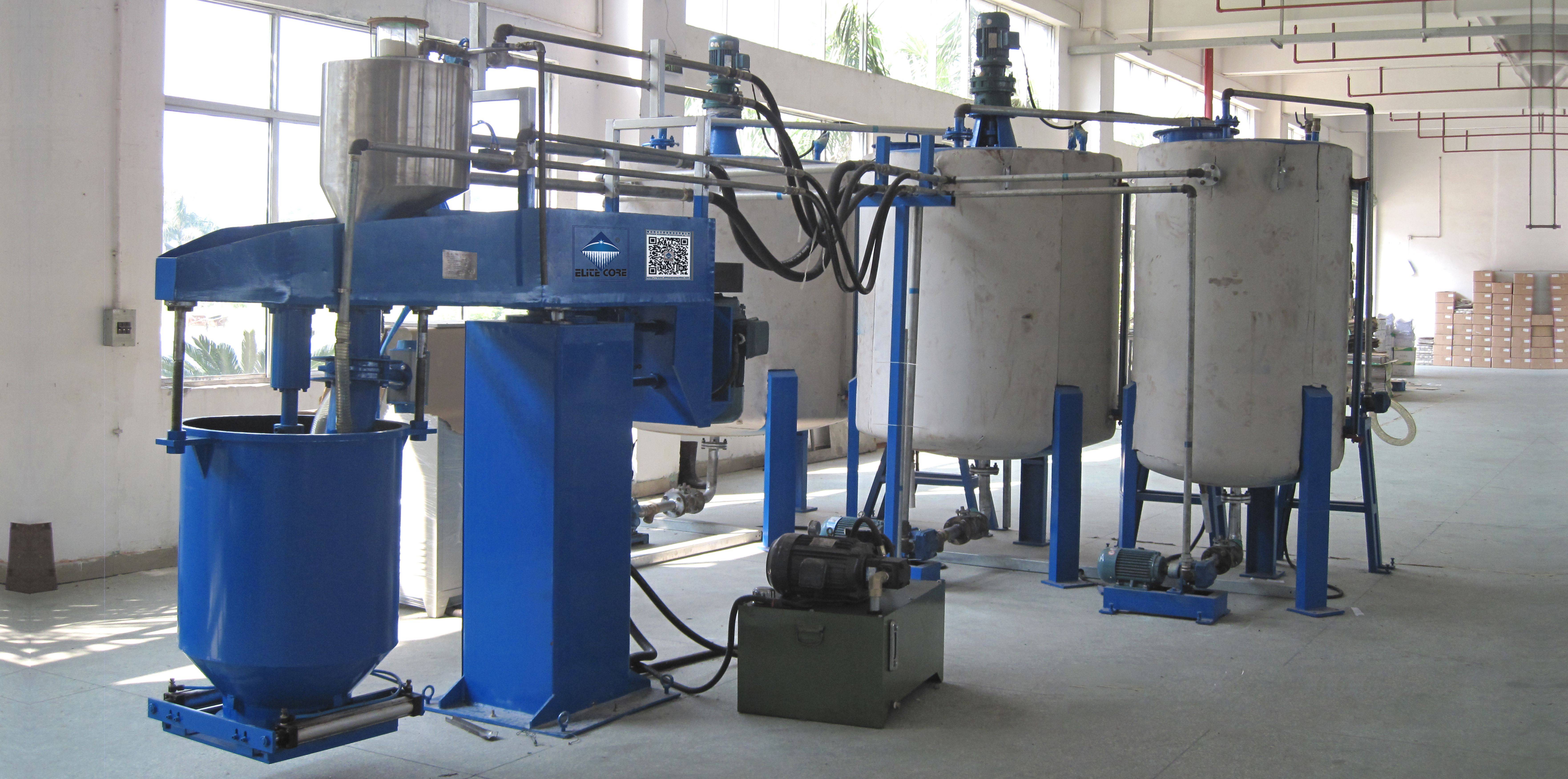 Semi-Auto Batch Foaming Machine