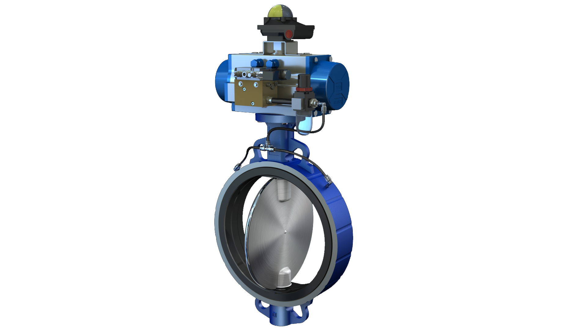 Expansion buttery valve