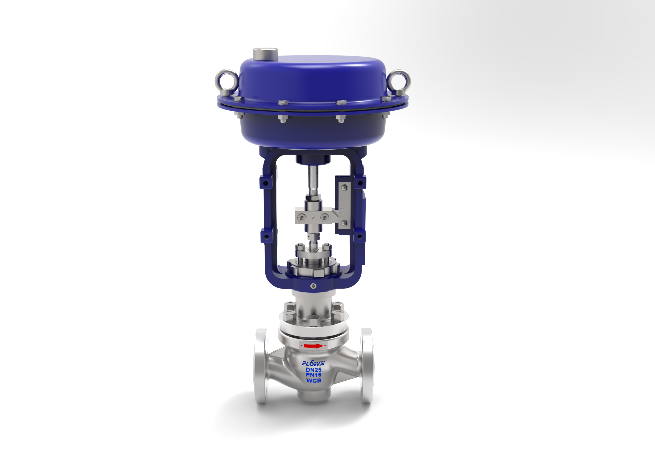 Pneumatic film regulating valve