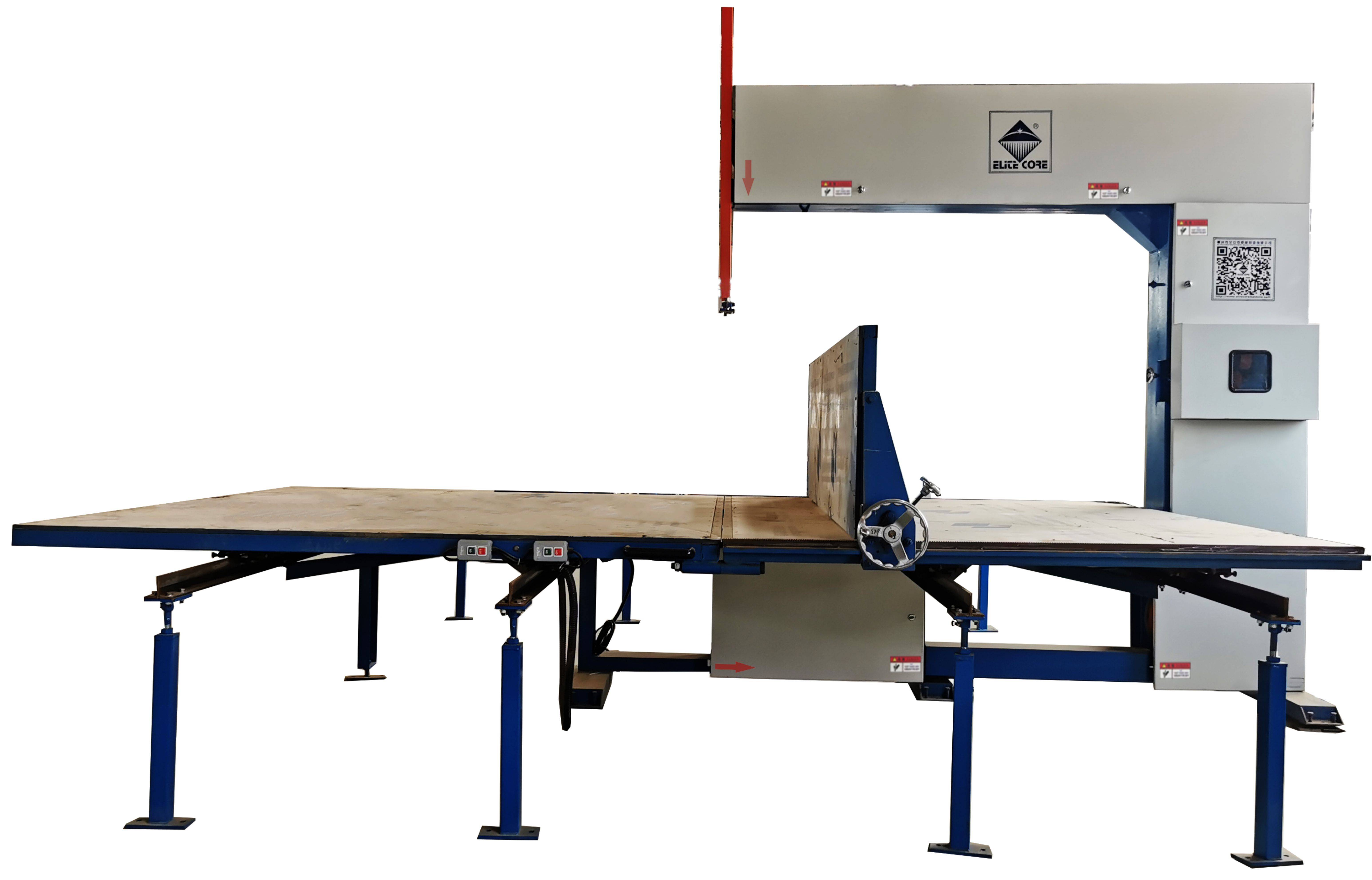 Manual Vertical Foam Cutting Machine