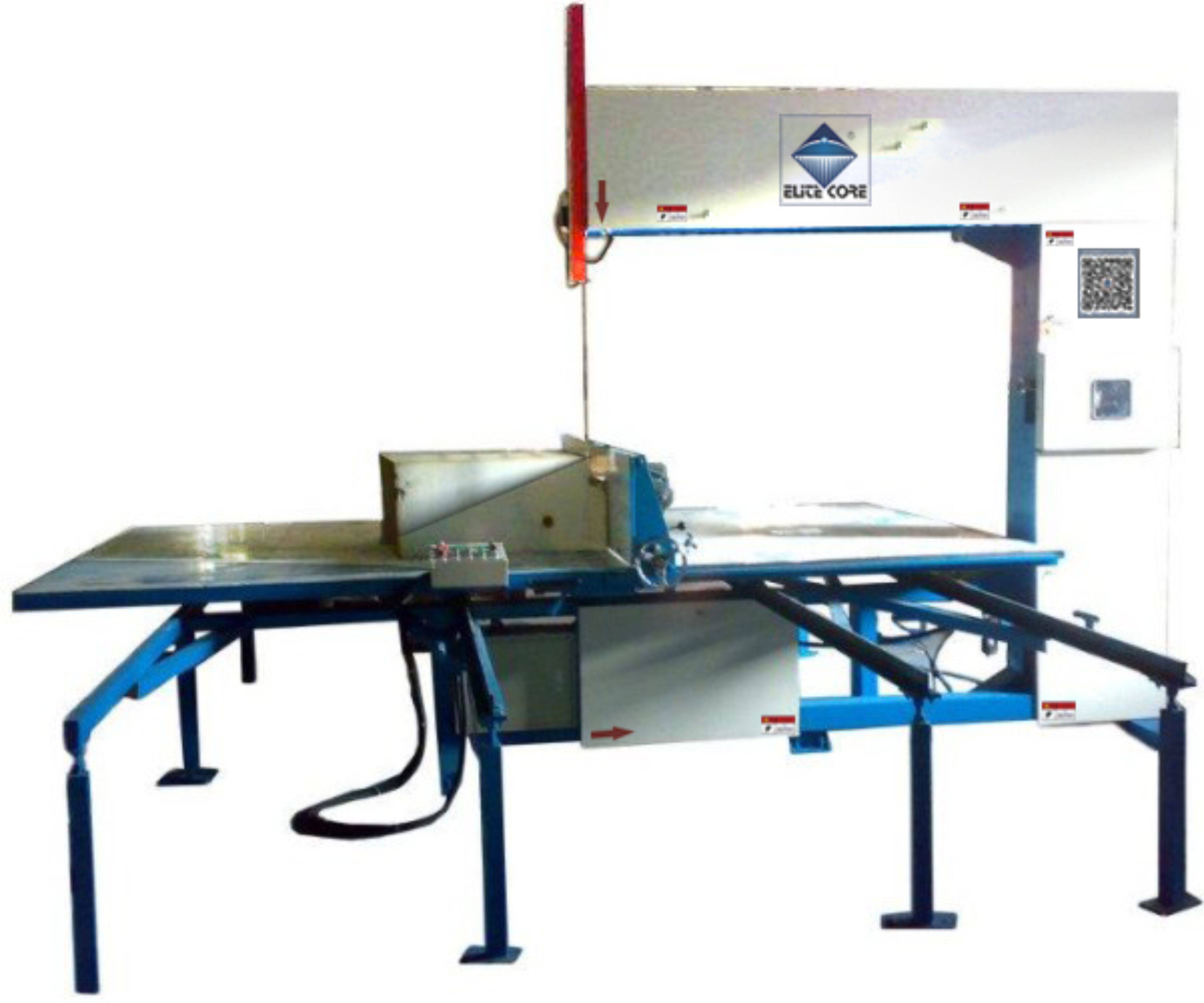 Semi-Auto Vertical Foam Cutting Machine