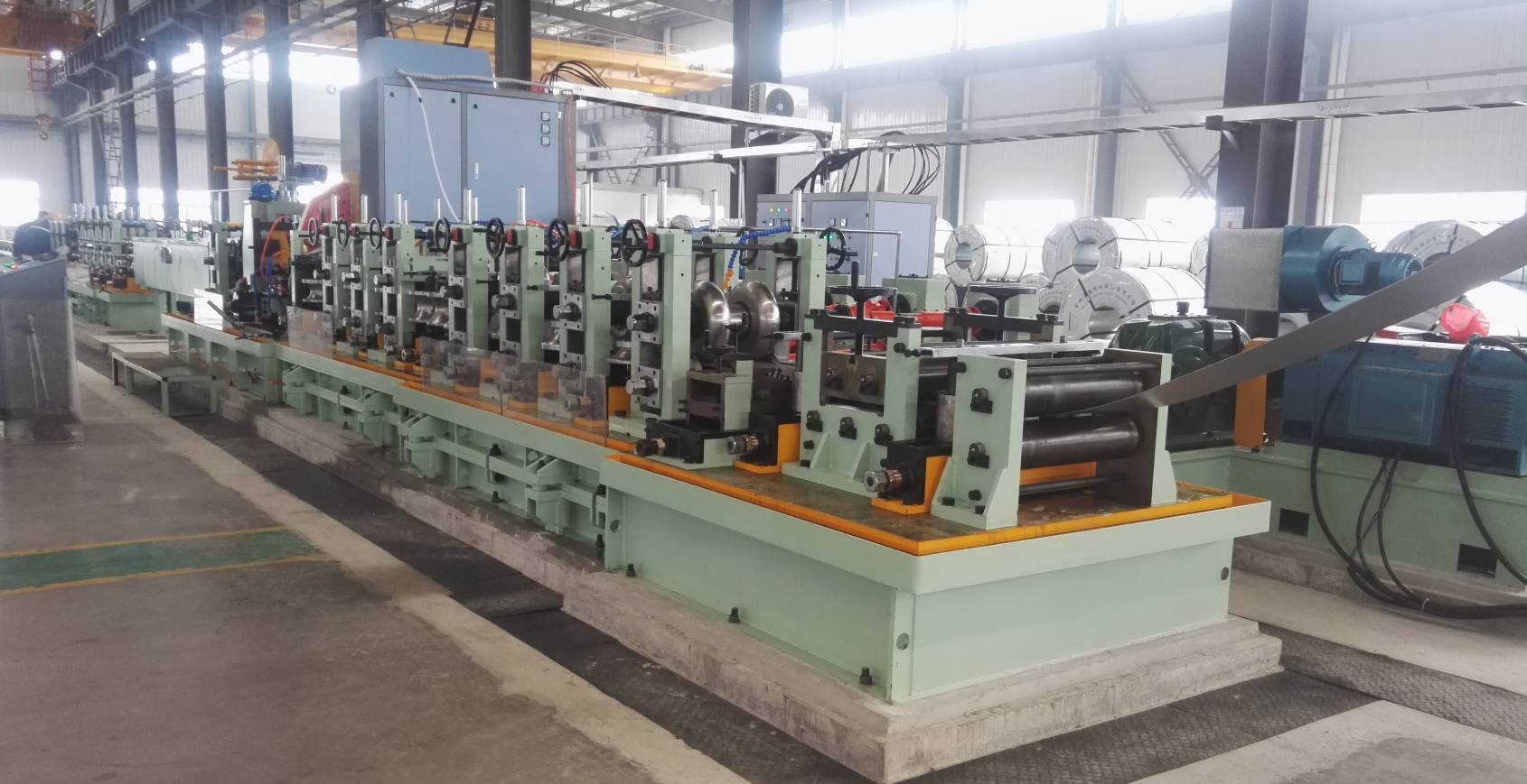 HIGH PRECISION ERW WELDED TUBE MILL LINE
