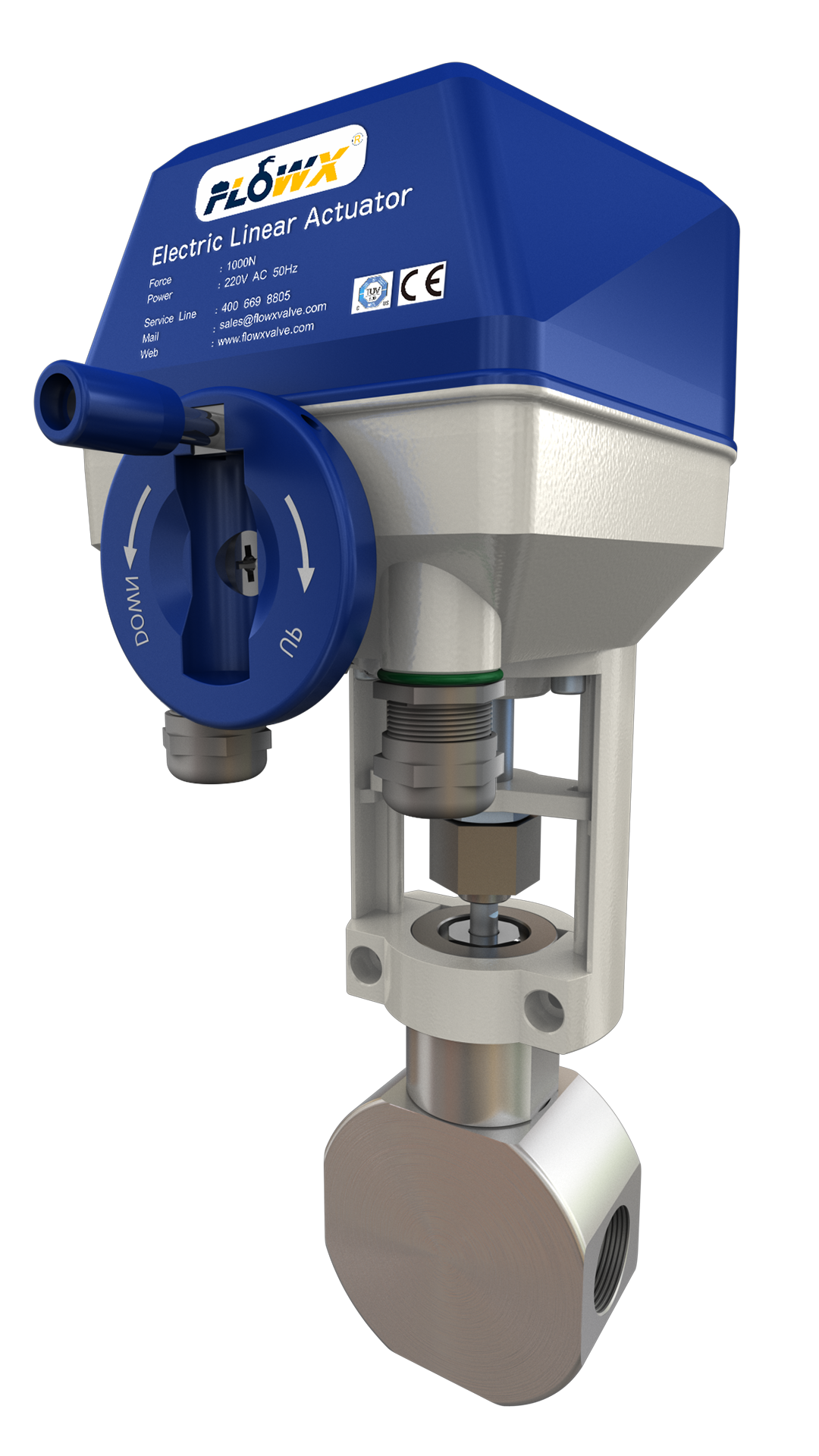 High pressure regulating valve