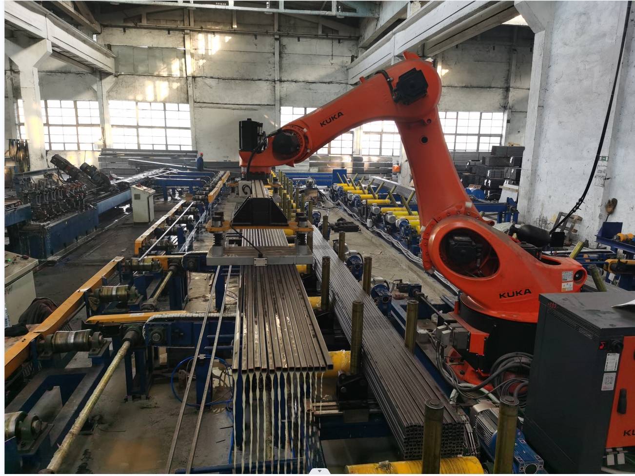 Auto stacking machine