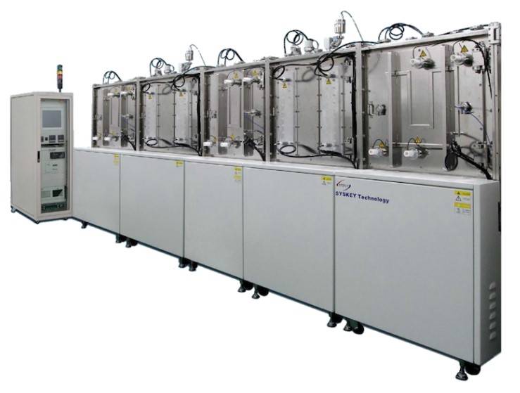 Linear magnetron sputtering coating machine