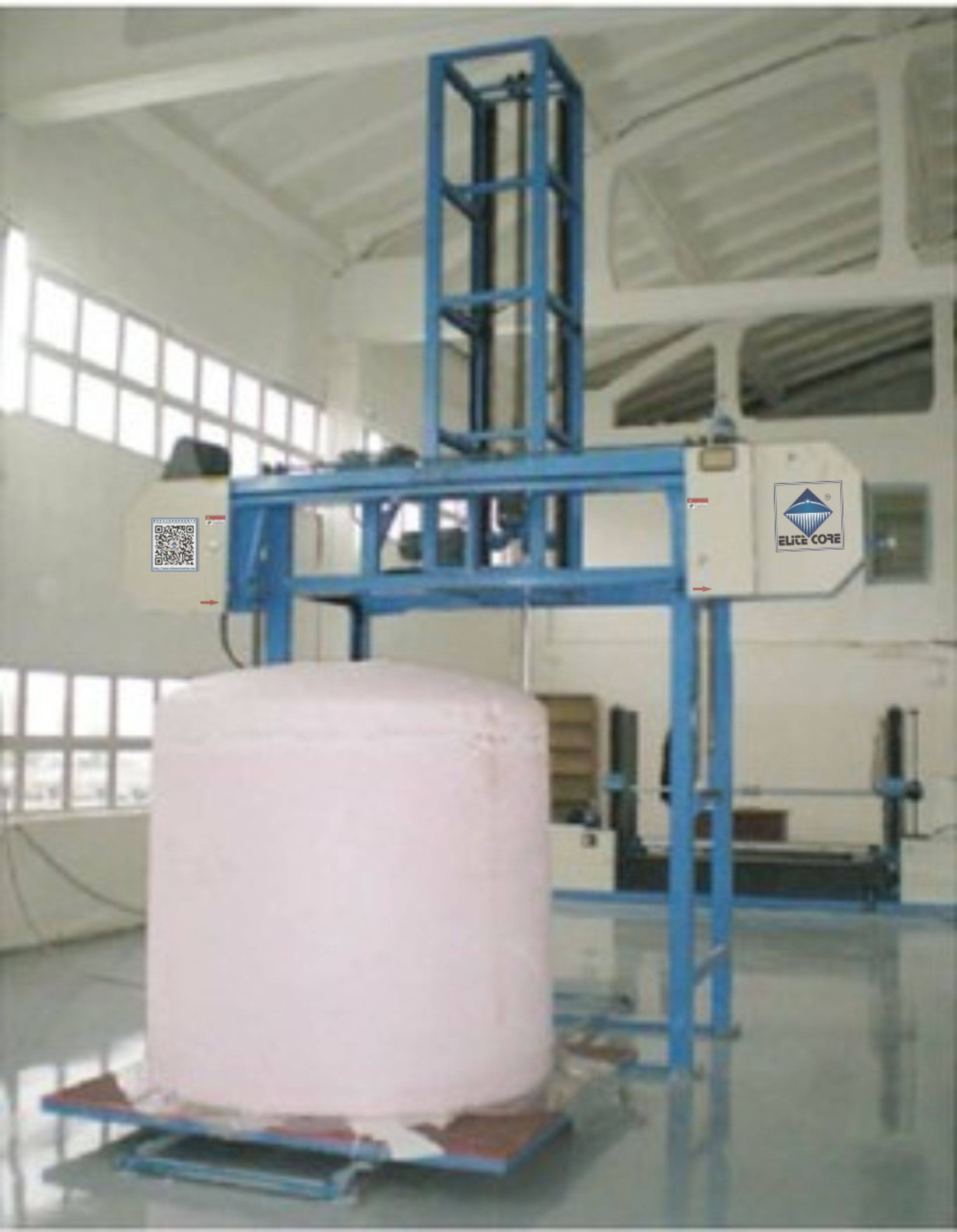 Vertical Foam Boring & Top Cutting Machine