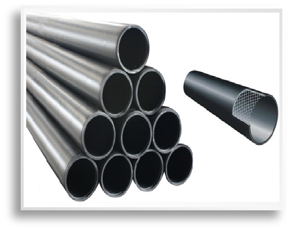 Steel wire mesh reinforced polyethylene PE composite pipe for water supply
