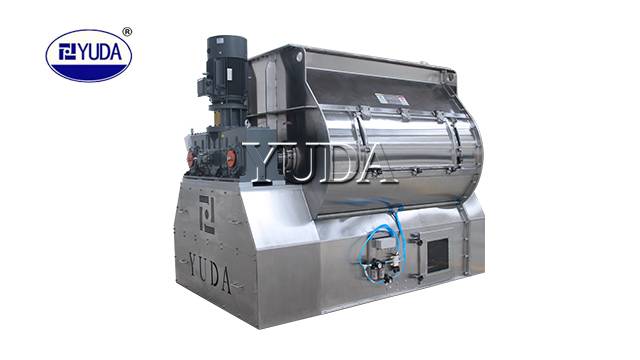 Stainless steel double-shaft paddle mixer