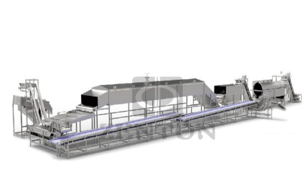 Shellfish processing production line