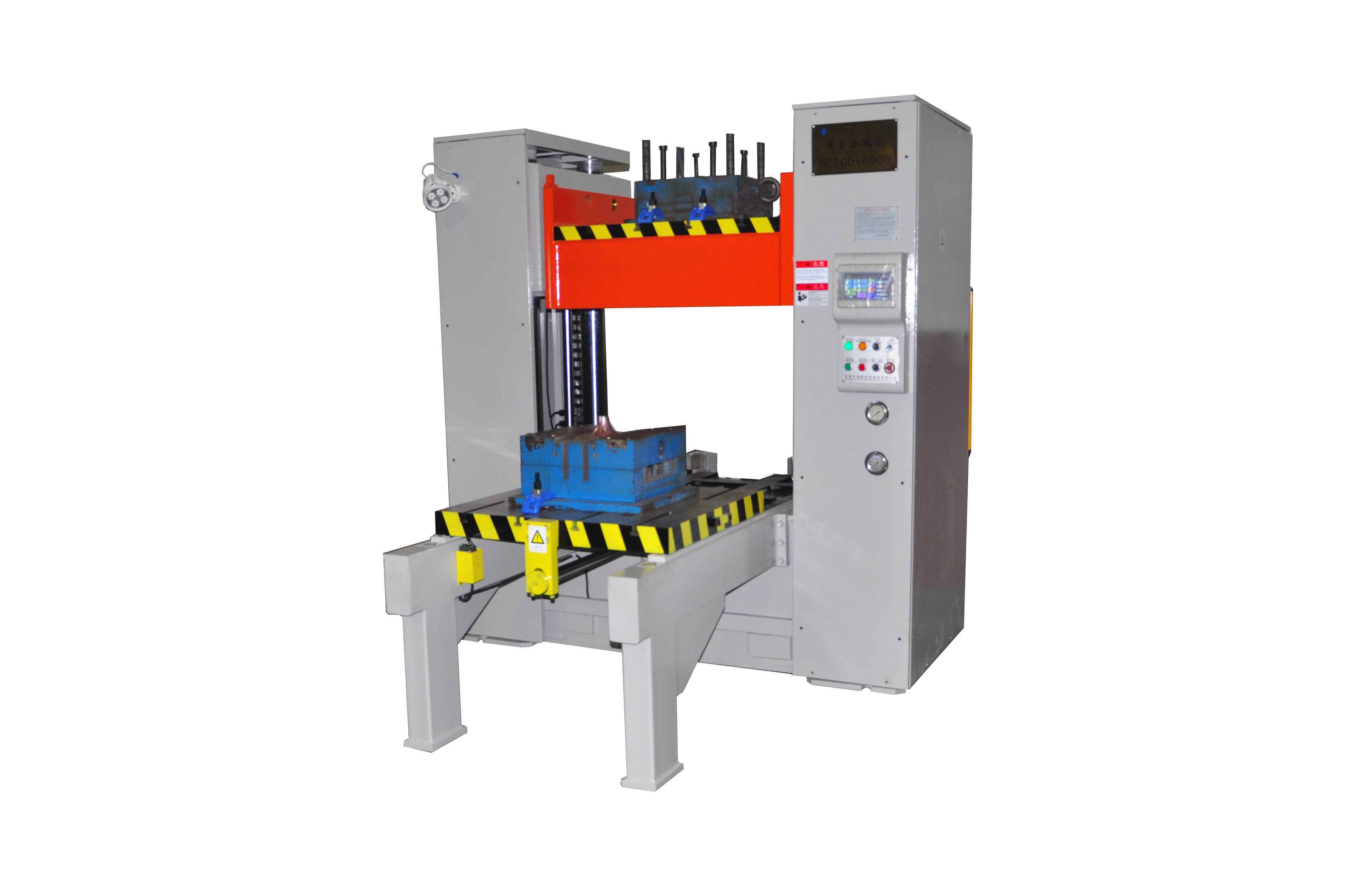 Vertical parting machine