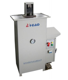 Sample tail shearing machine