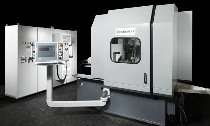 Groove grinder HS 3 with closed work space cover