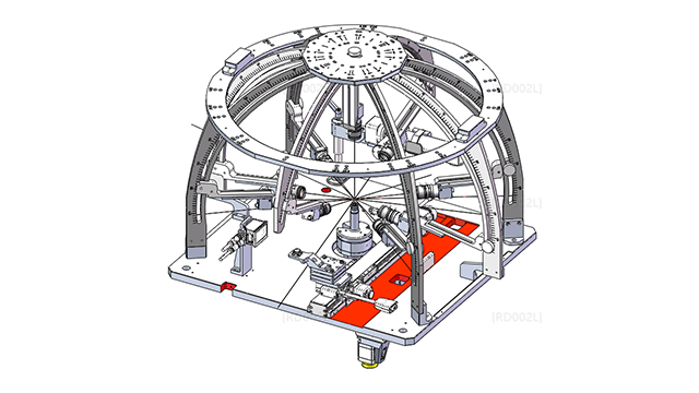 ULTRA-WIDE-ANGLE LENS MTF TESTER (Single-hole mode)