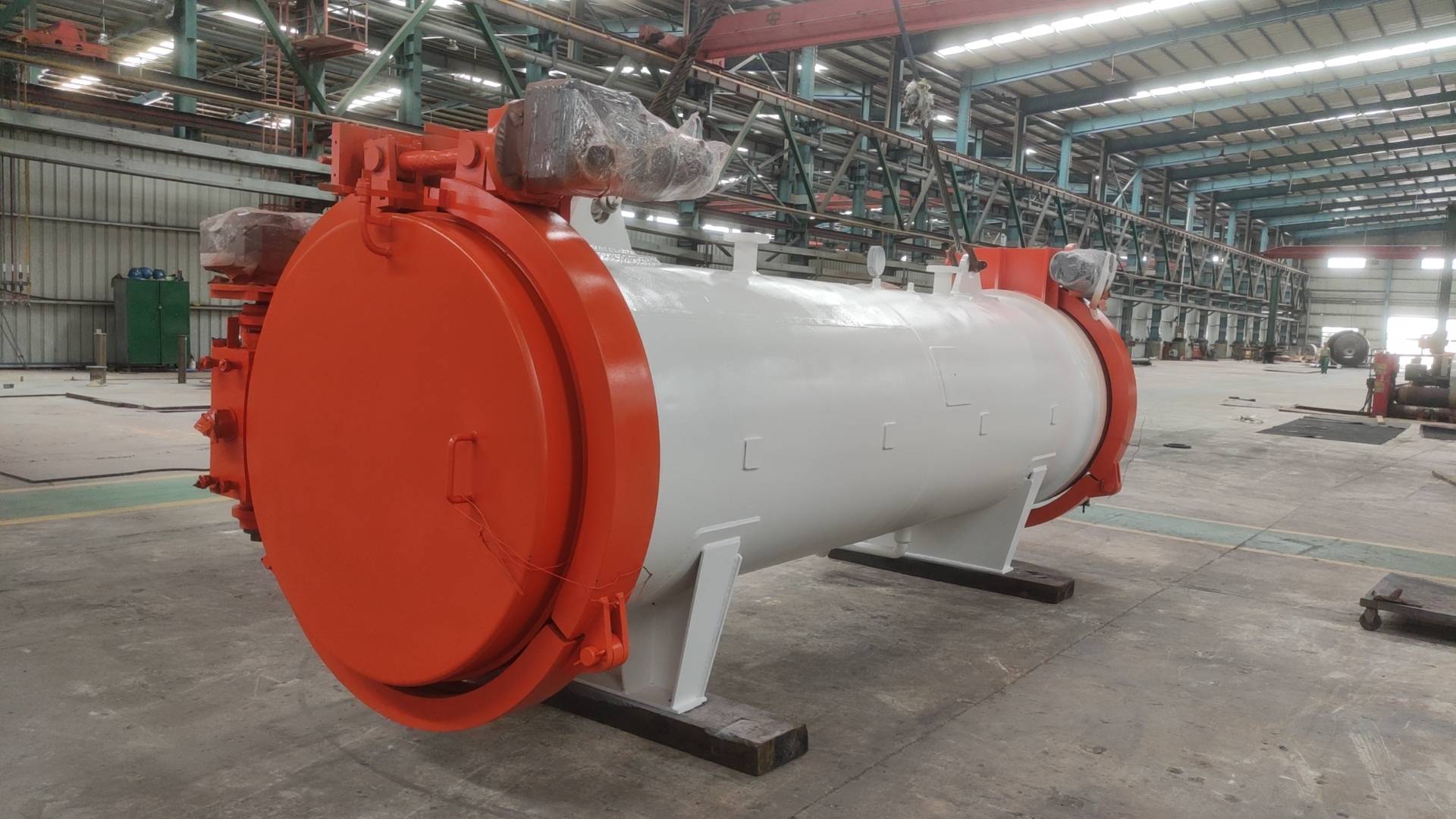 Hydrogen storage cylinder  test explosion-proof compartment