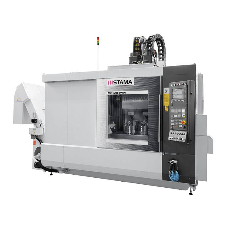 MC528 TWIN Double spindle double five axis vertical machining center