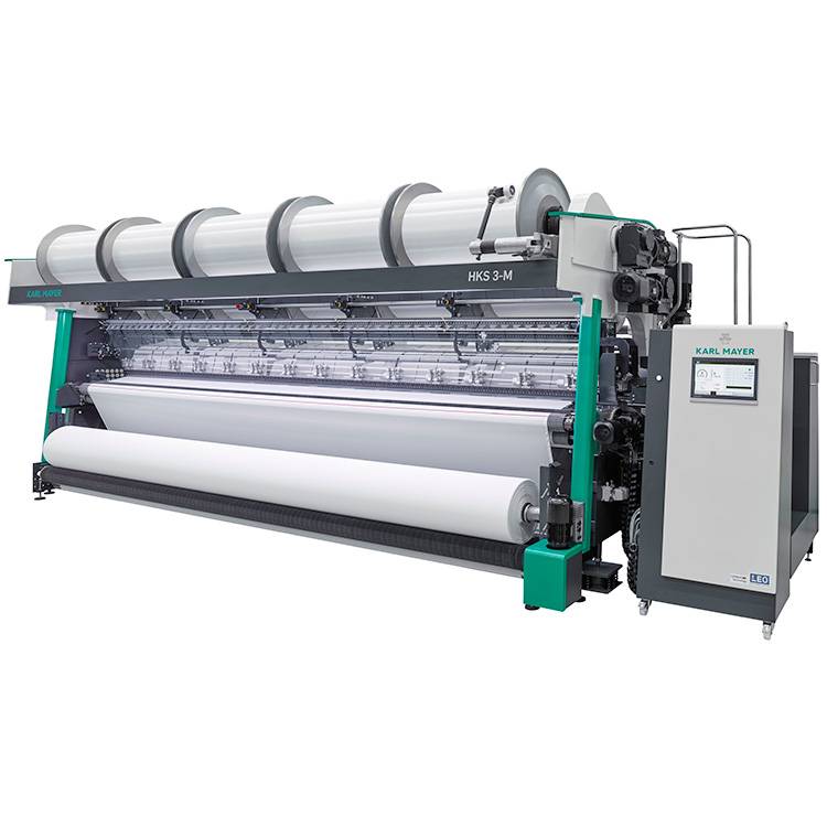 HKS 3-M-ON three-comb HKS warp knitting machine