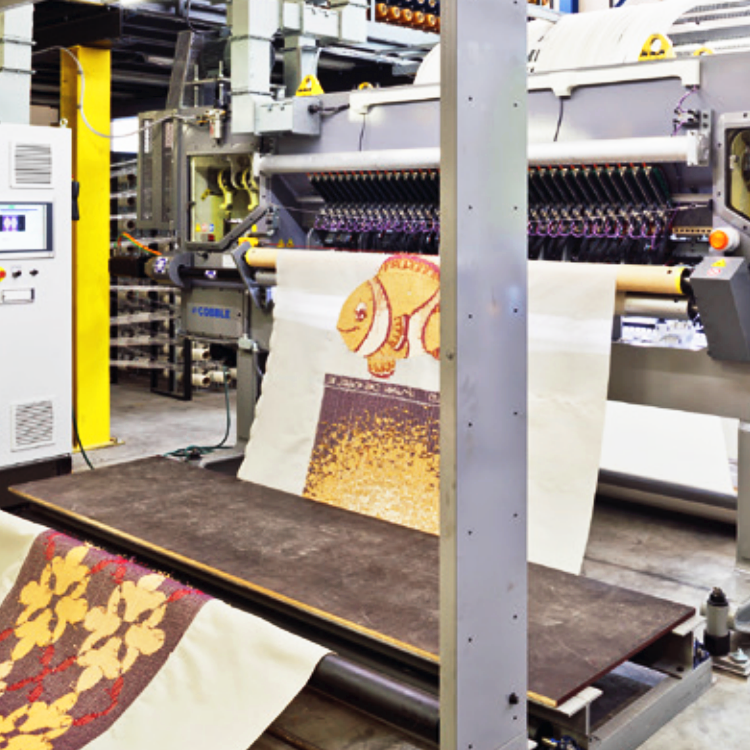 Caltec Super jacquard tufting equipment