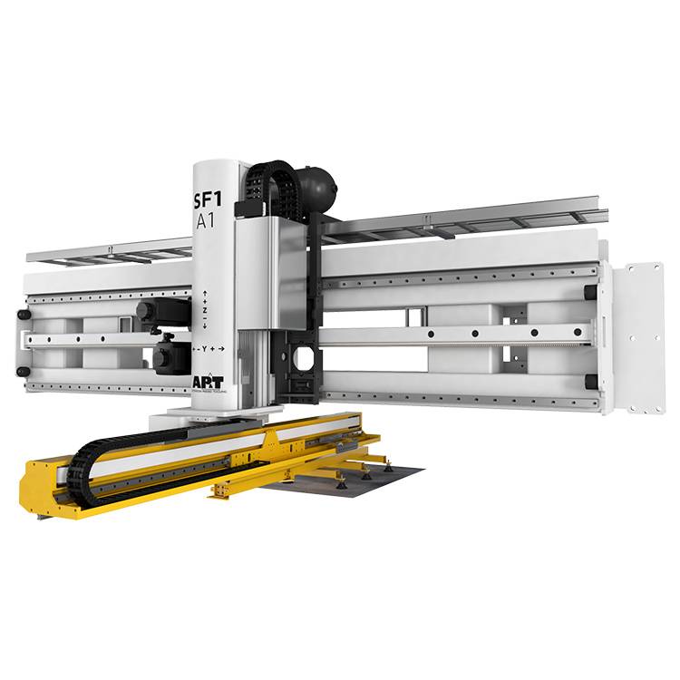 Automatic machine tool production line