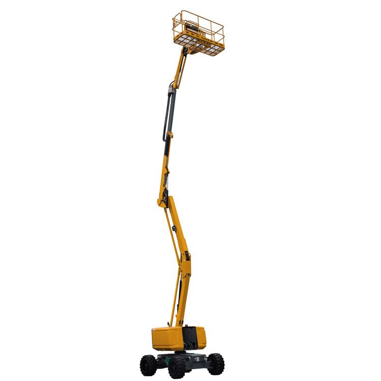 Cross-country crank arm aerial work platform