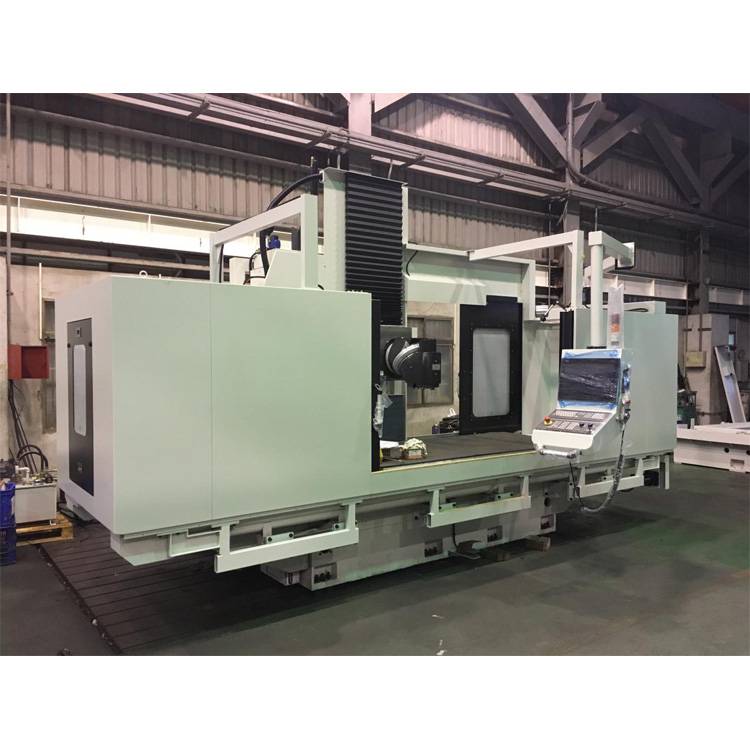 Bed pillow type horizontal pentahedron machining center