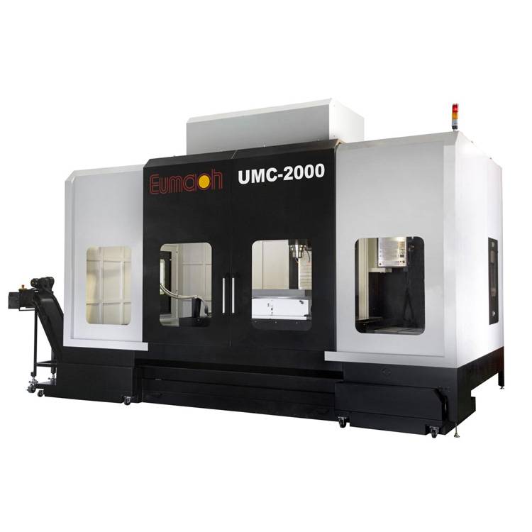 Vertical five-axis machining center