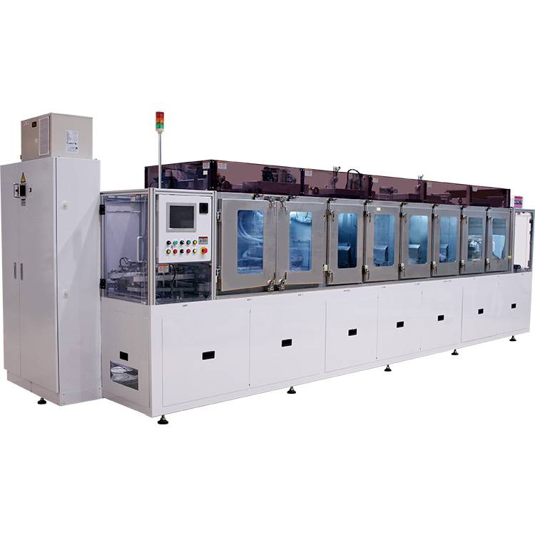 数控刀具加工湿喷砂流水线W3MN-Q010型