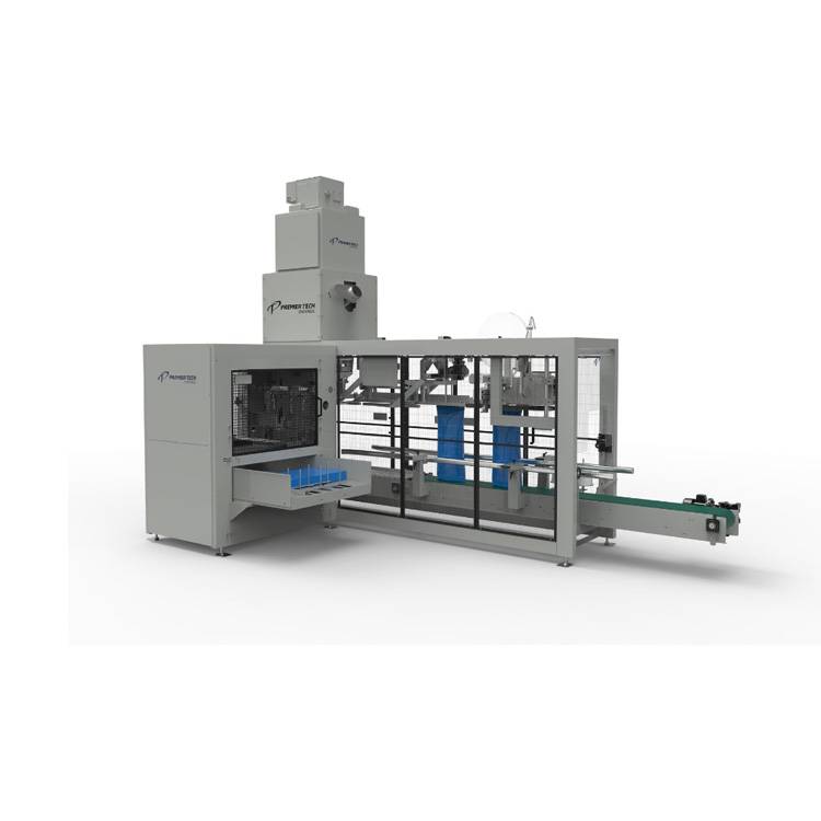 Fully automatic particle packaging system
