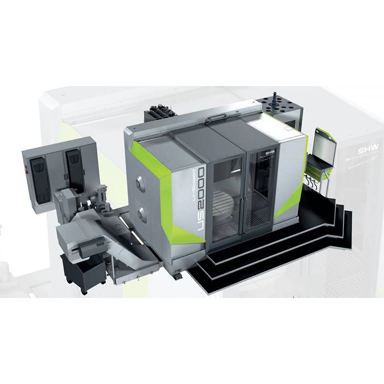 Vertical-lying conversion machining center