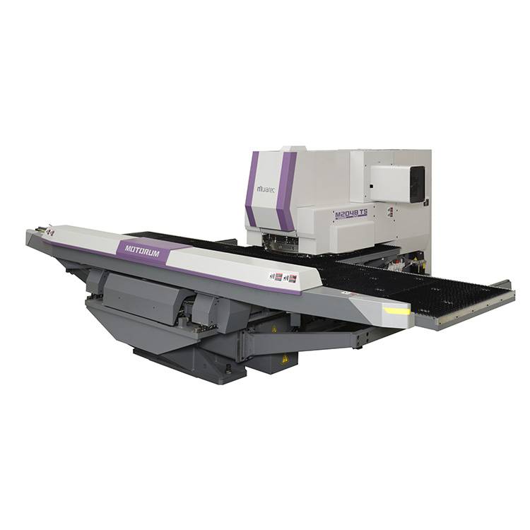 CNC press + automatic loading and unloading and sorting system