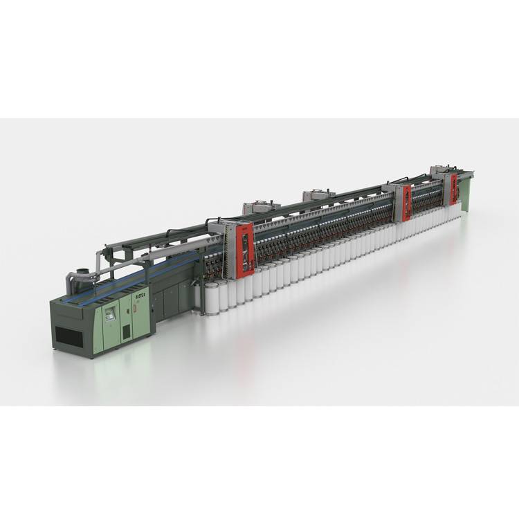 Automatic jet spinning machine