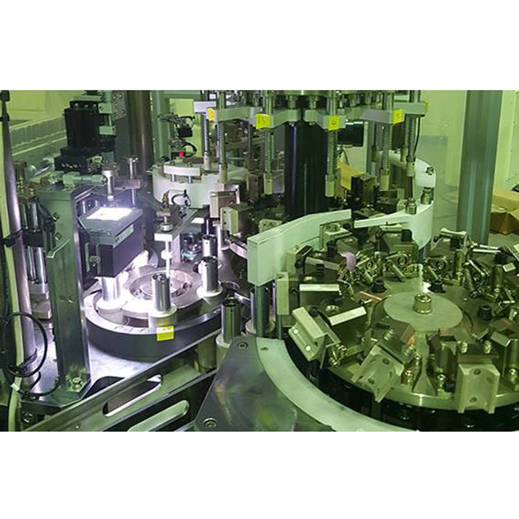 Cylindrical lithium battery assembly line