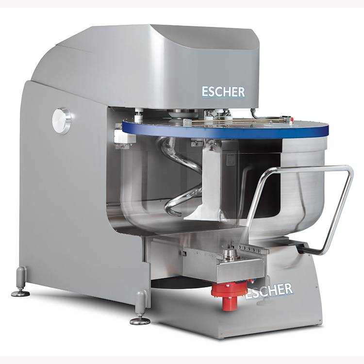 Off-cylinder spiral mixer