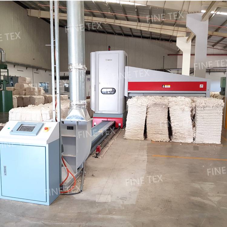Automatic cotton grabber