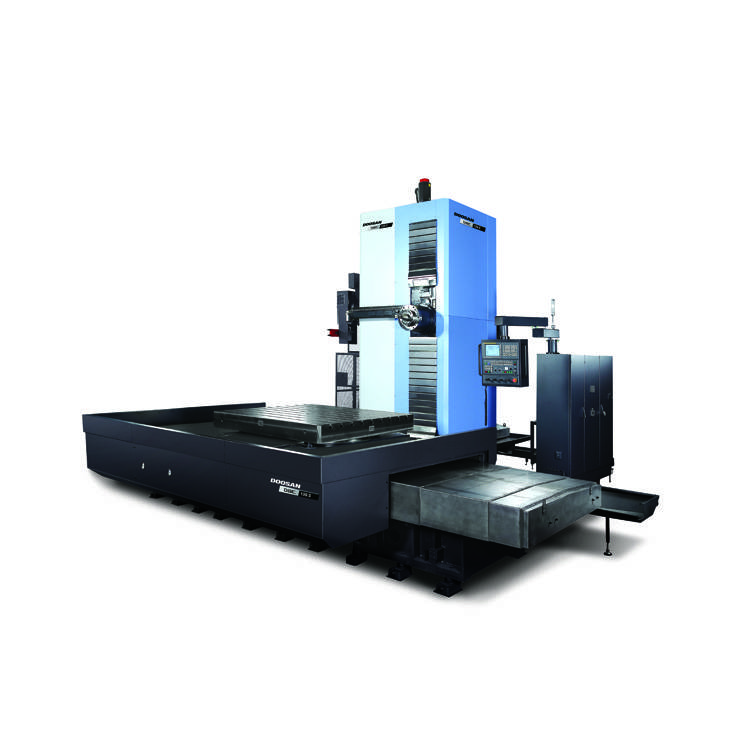 Horizontal boring and milling machine
