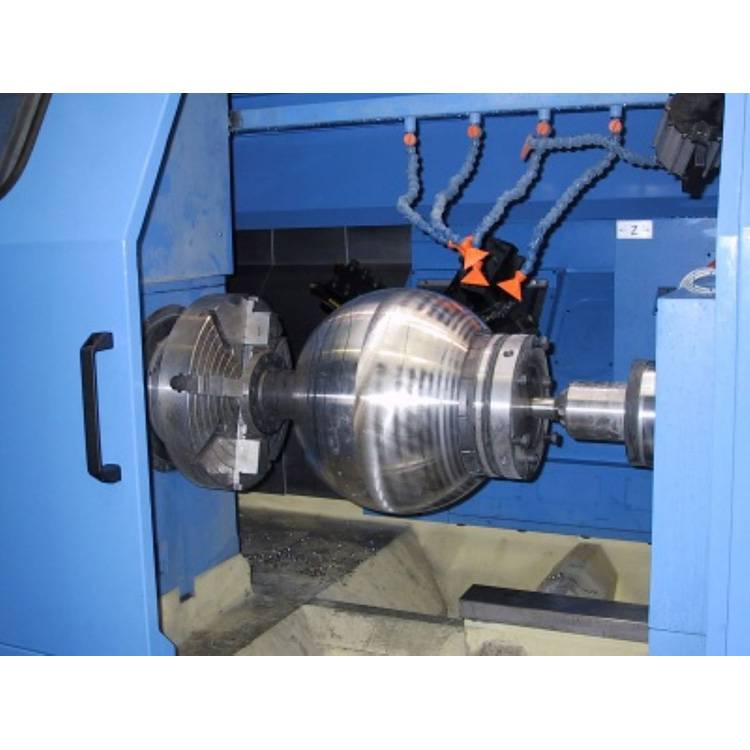 Ball valve ball grinding machine