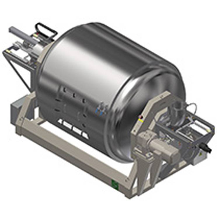 Mixing/vacuum dryer